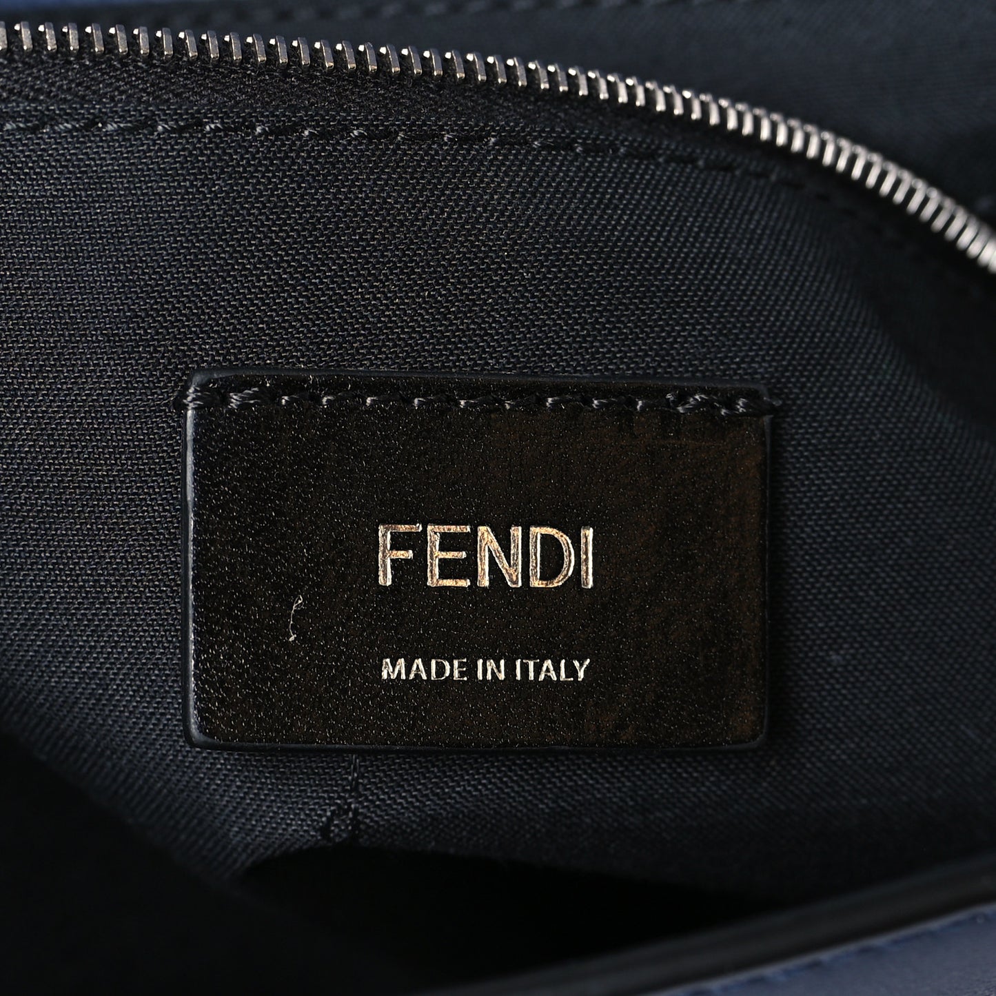 Vitello Grace FF Gradient Embossed Large Baguette Blueberry