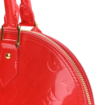 Louis Vuitton Vernis Alma PM Rouge Grenadine 13 of 15