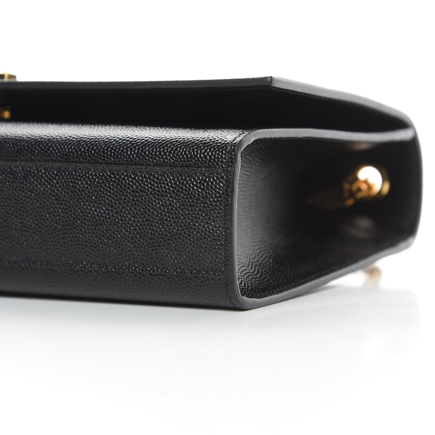 Grain De Poudre Medium Classic Monogram Kate Satchel Black