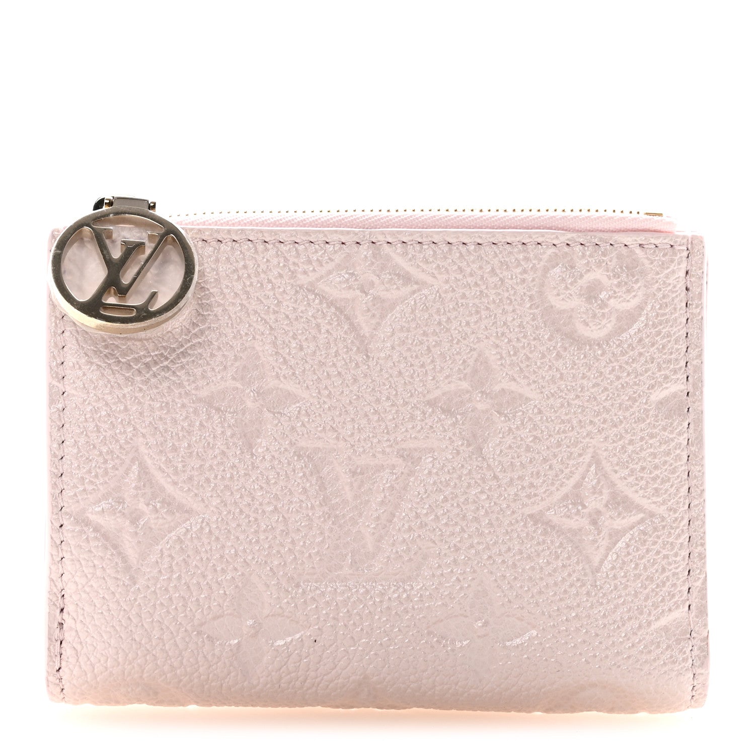 Louis Vuitton Empreinte Monogram Flower Lisa Wallet Snowy Pearl 1 of 7