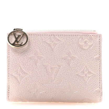 Louis Vuitton Empreinte Monogram Flower Lisa Wallet Snowy Pearl 1 of 7