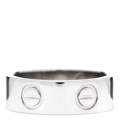 Cartier Platinum 5.5mm LOVE Ring 47 4 3 of 4