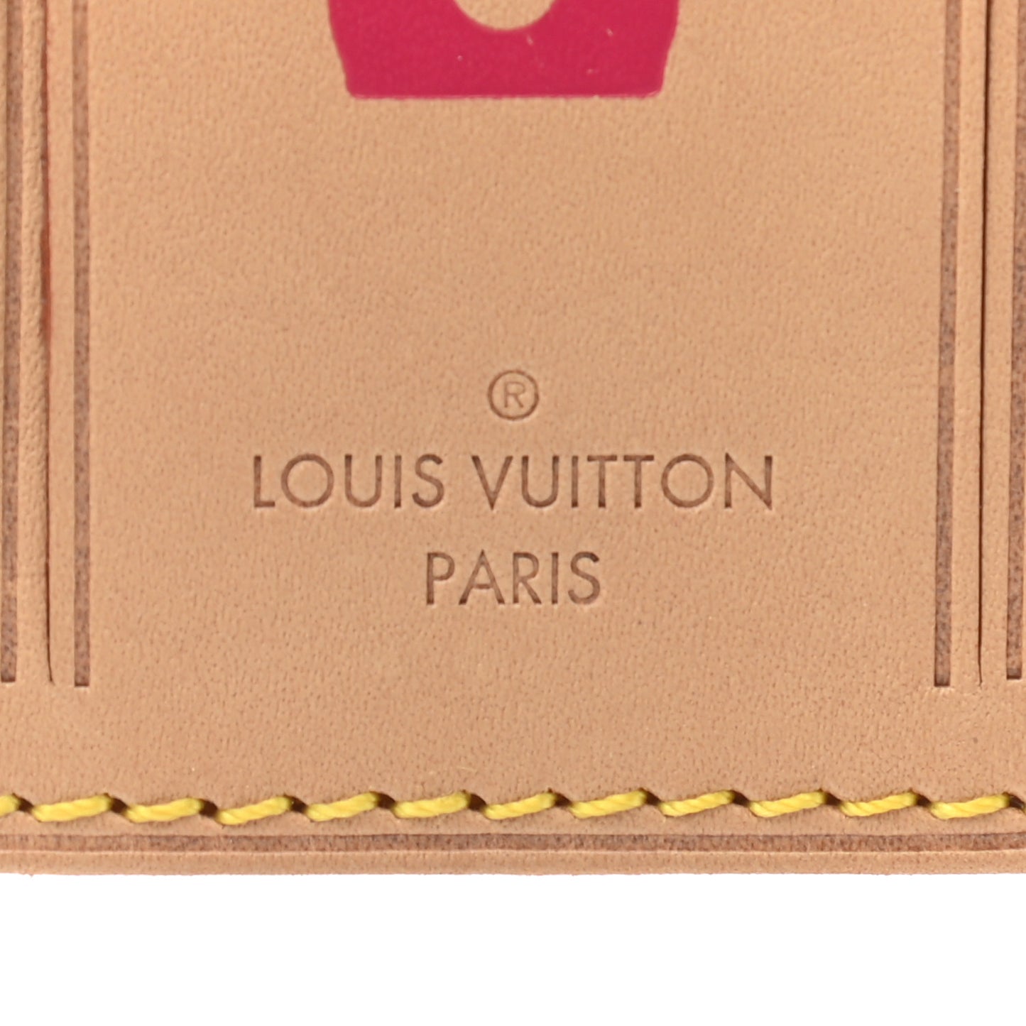 Vachetta Luggage Tag