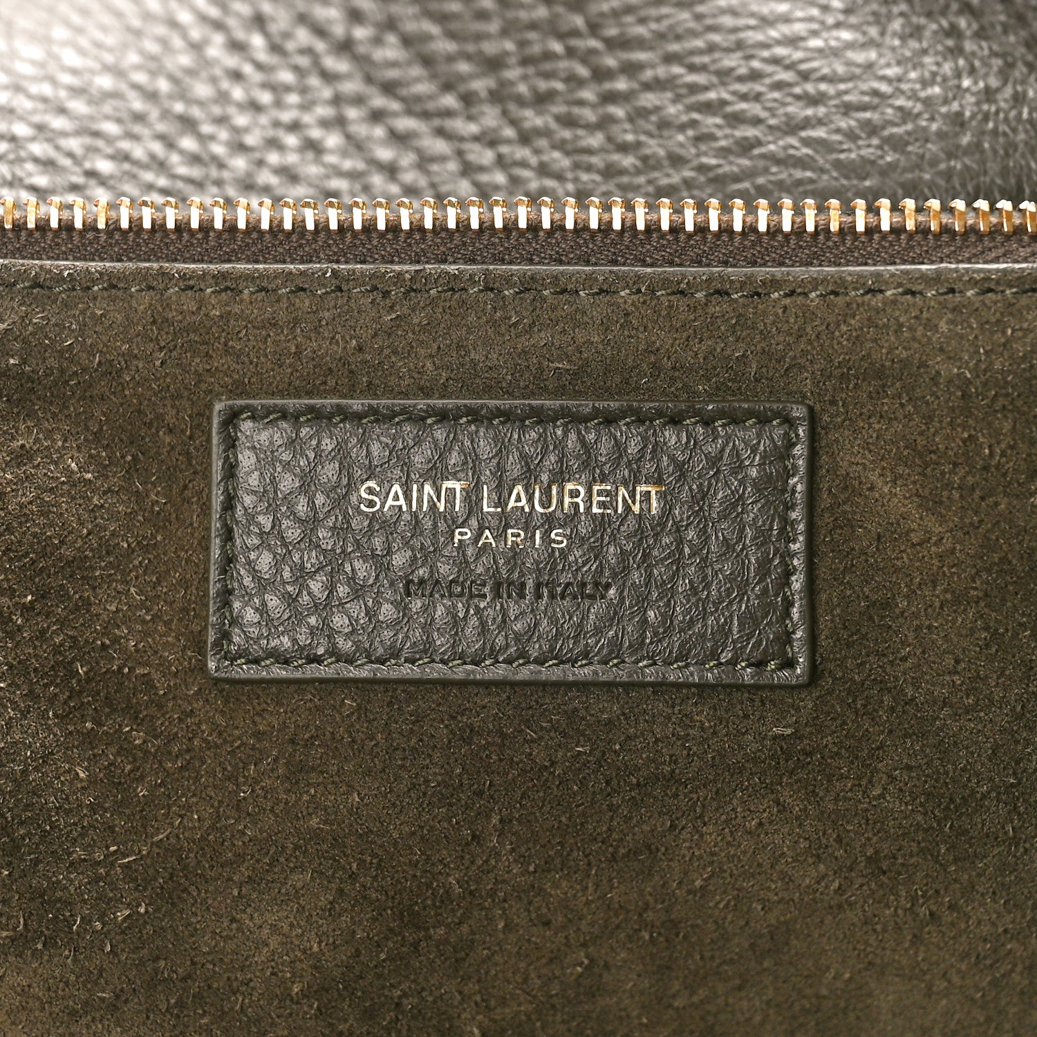 Saint Laurent Grained Deerskin Bea Tote Musk 6 of 9