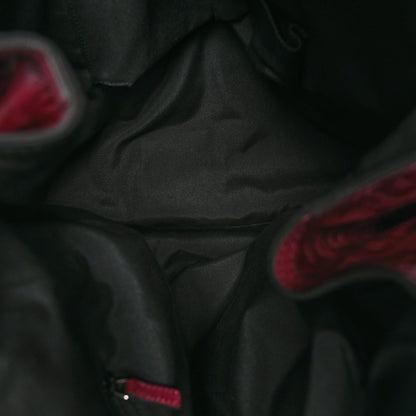 Gucci Horsebit Embossed Full Moon Tote Red 5 of 10