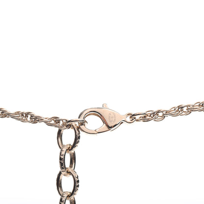 Chanel Pearl CC Round Pendant Necklace Gold 4 of 4