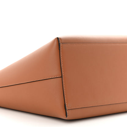 Loewe Smooth Calfskin Small Anagram Tote Tan 9 of 10