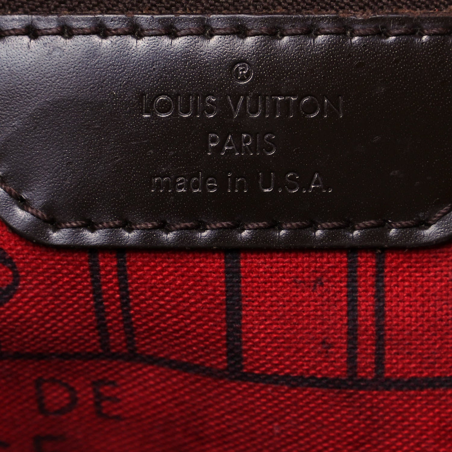 Louis Vuitton Damier Ebene Neverfull MM 6 of 24