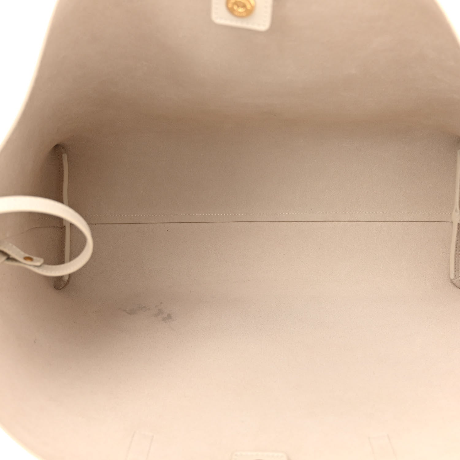 Saint Laurent Calfskin Large Shopping Tote Porcellana 6 of 14