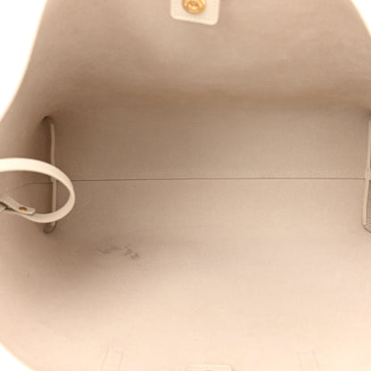 Saint Laurent Calfskin Large Shopping Tote Porcellana 6 of 14