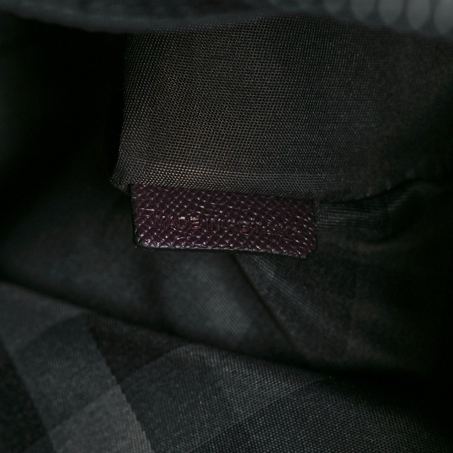 Burberry Textured Calfskin Small Newberg Briefcase Burgundy 7 of 10