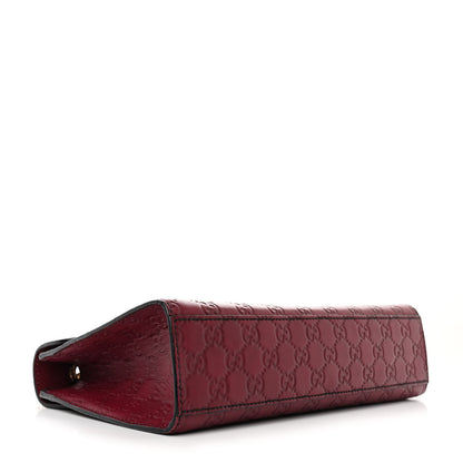 Gucci Soft Guccissima Medium Emily Chain Shoulder Bag Classic Ruby 3 of 12