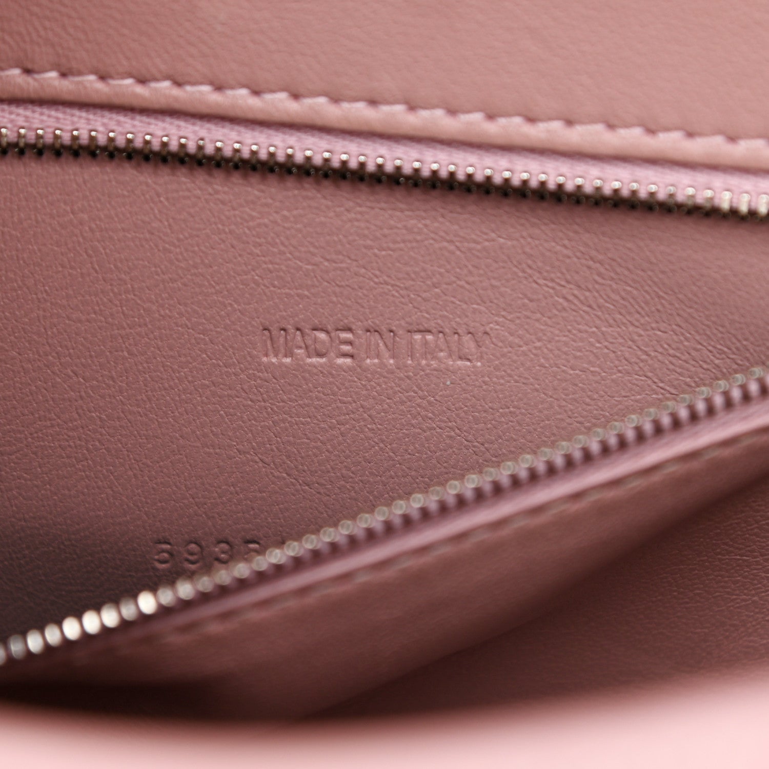 Balenciaga Shiny Calfskin Crocodile Embossed Small Hourglass Top Handle Bag Powder Pink 8 of 13