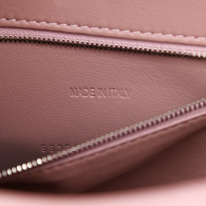 Balenciaga Shiny Calfskin Crocodile Embossed Small Hourglass Top Handle Bag Powder Pink 8 of 13