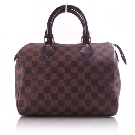 Louis Vuitton Damier Ebene Speedy 25 1 of 10