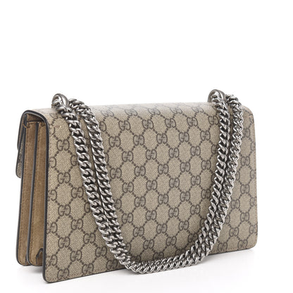 Gucci GG Supreme Monogram Small Dionysus Shoulder Bag Taupe 3 of 10