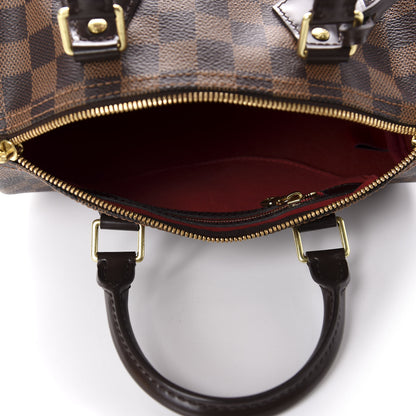 Louis Vuitton Damier Ebene Speedy Bandouliere 25 5 of 10
