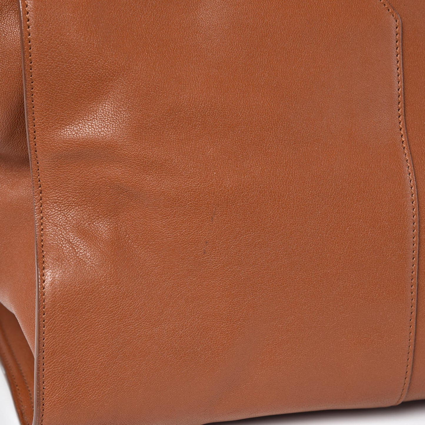 Sheepskin Medium Cabas Chyc Whiskey