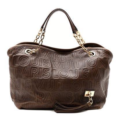 Louis Vuitton Monogram Paris Souple Whisper PM Chocolate 1 of 9