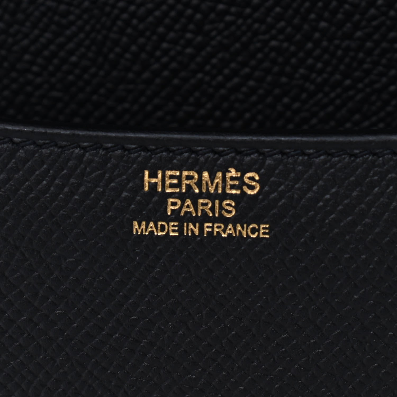 Hermes Epsom Constance 24 Black 6 of 9