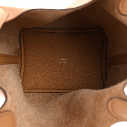 Hermes Taurillon Clemence Picotin Lock 18 PM Biscuit 5 of 11