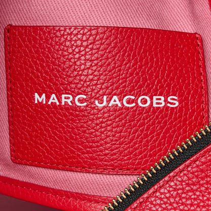 Marc Jacobs Grained Calfskin Medium The Tote Bag True Red 6 of 11
