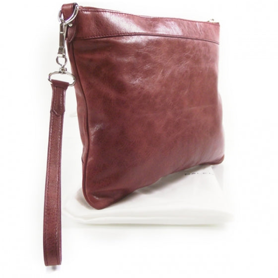 Agneau Flat Handle Clutch GSH