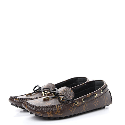 Louis Vuitton Patent Monogram Gloria Loafers 38 3 of 11