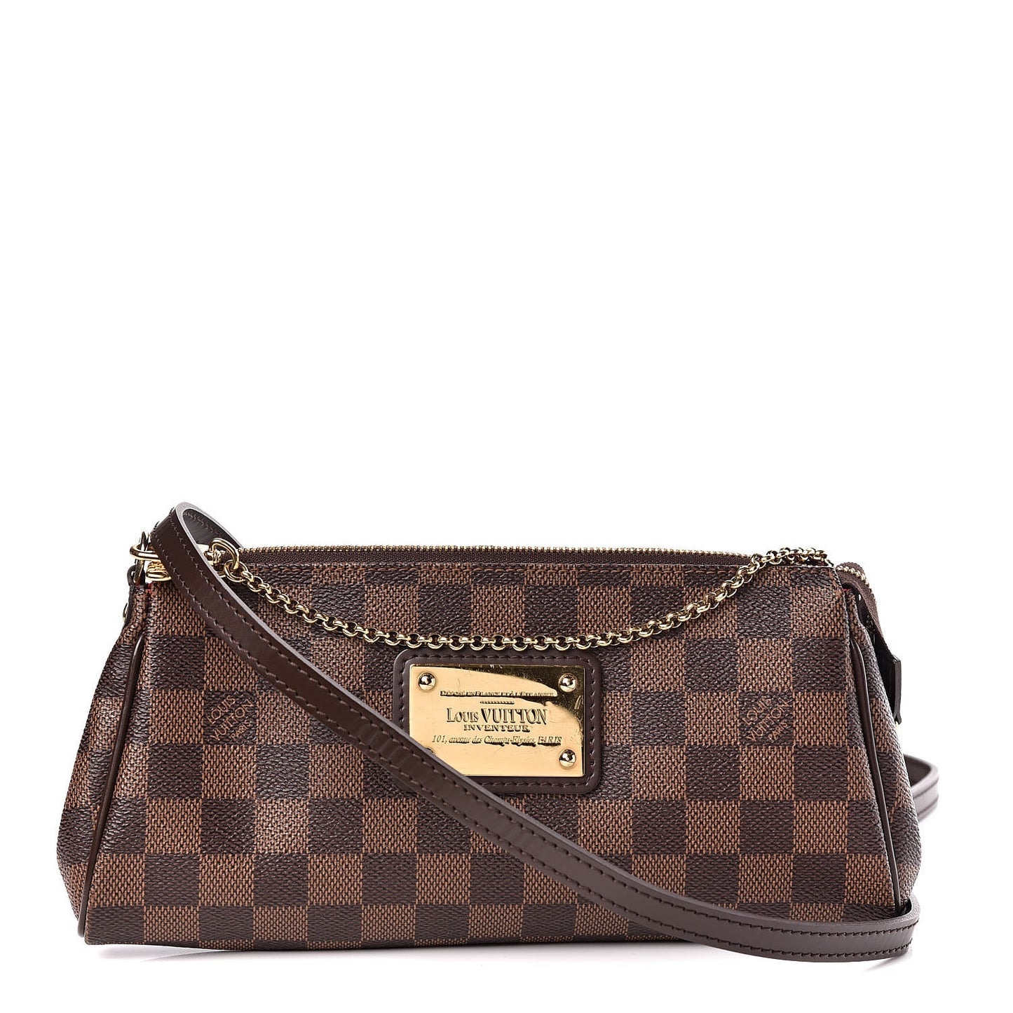 Damier Ebene Eva Clutch