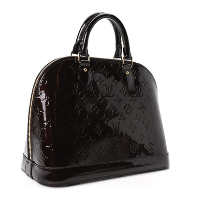 Louis Vuitton Vernis Alma PM Amarante 2 of 8