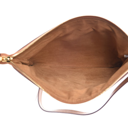 MCM Visetos Liz Shopper Tote Pouch Cognac 5 of 8