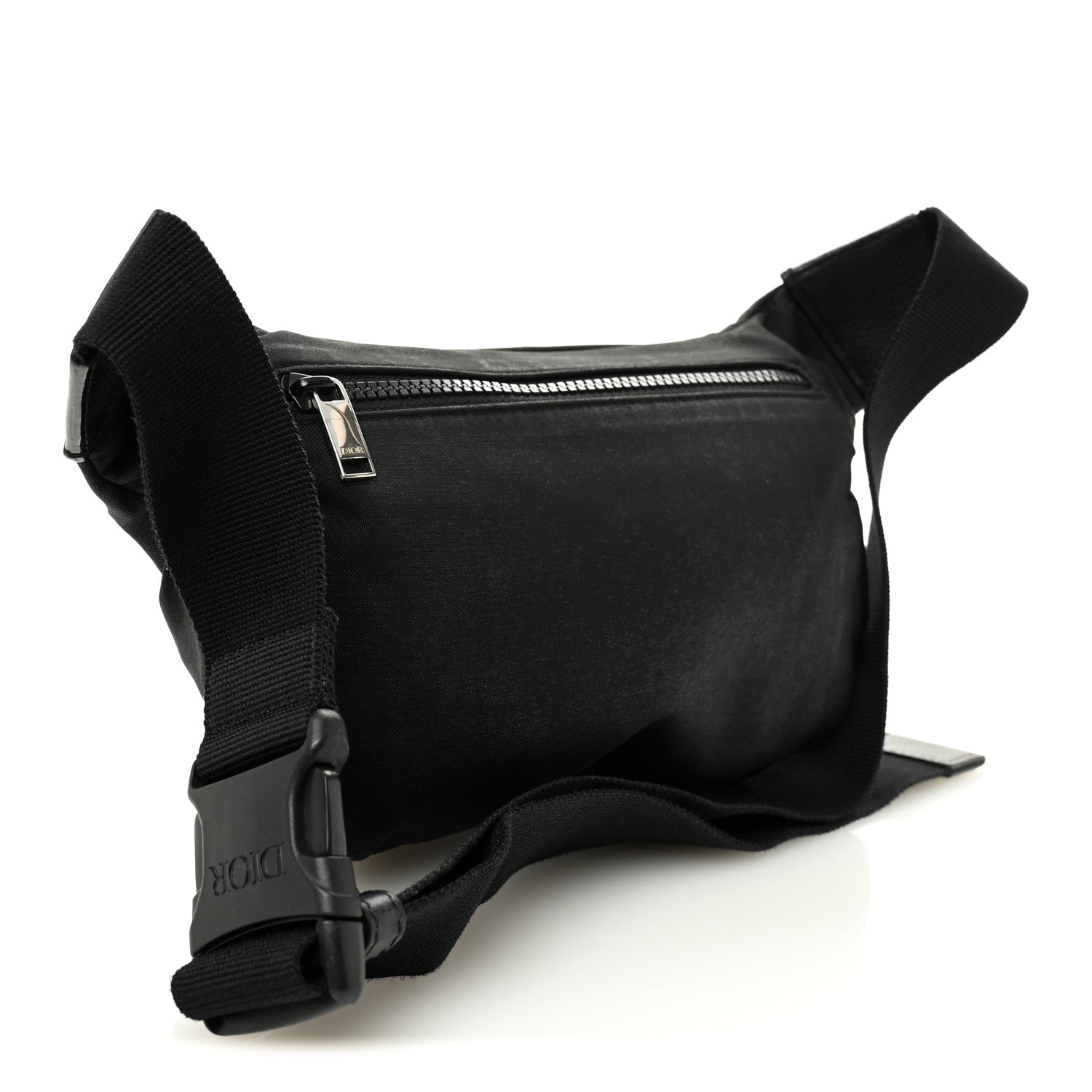 Christian Dior X KAWS Nylon Calfskin Bee Belt Bag Black 3 of 11