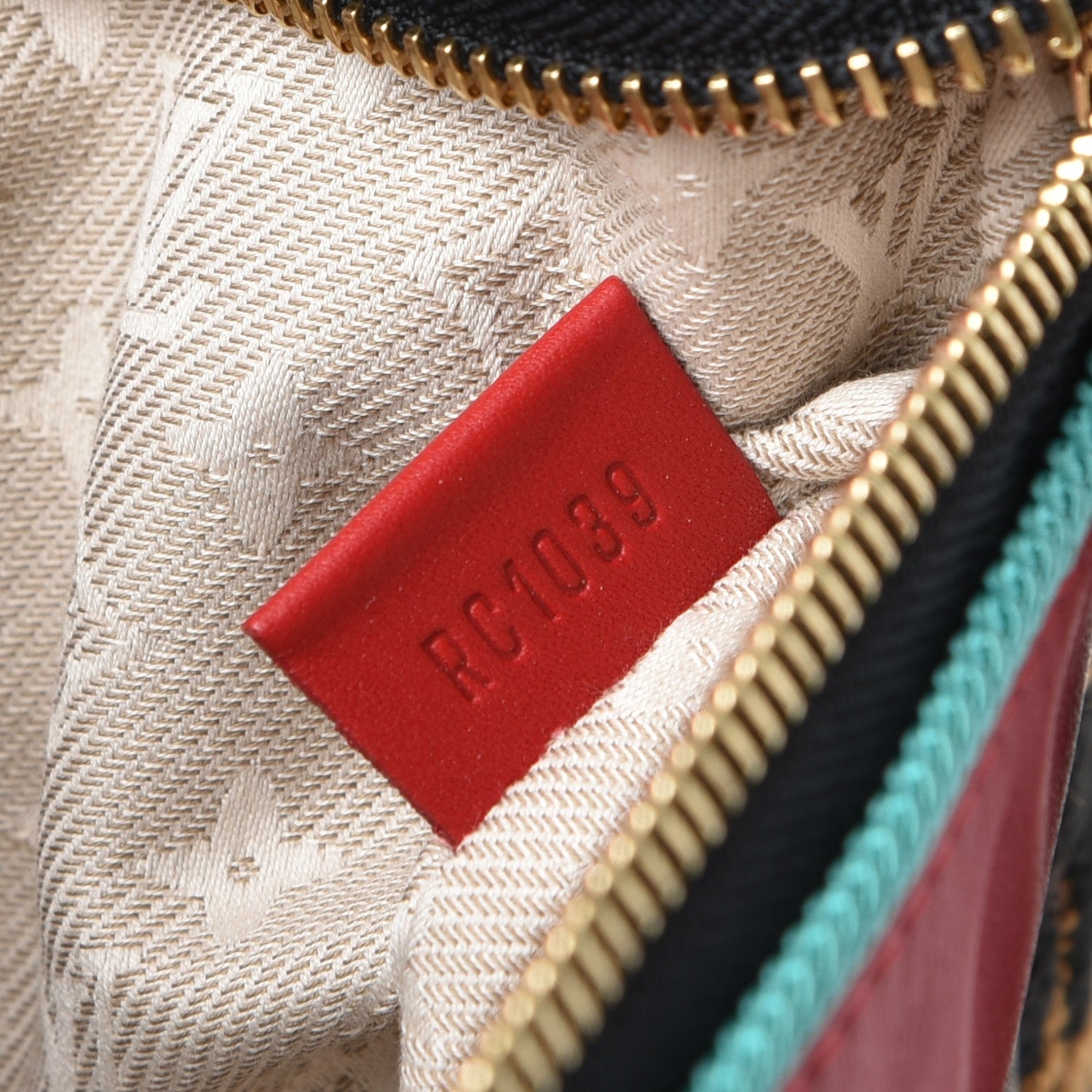 Louis Vuitton Supple Calfskin Safari Flight Bag Rouge 8 of 12