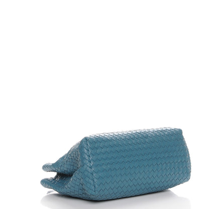Bottega Veneta Nappa Intrecciato Medium Tote Storm Blue 4 of 9