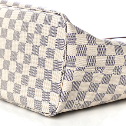 Louis Vuitton Damier Azur Braided Neverfull MM Pink 10 of 16