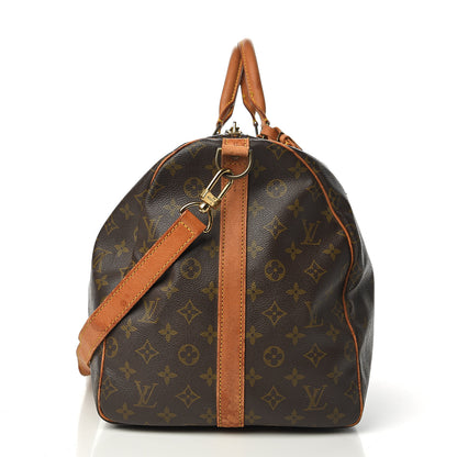 Louis Vuitton Monogram Keepall Bandouliere 60 23 of 24