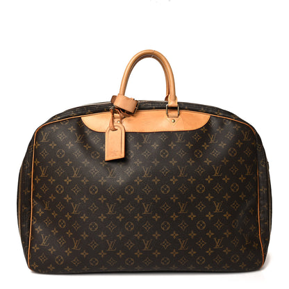Louis Vuitton Monogram Alize 2 Compartment Luggage Travel Bag 1 of 12
