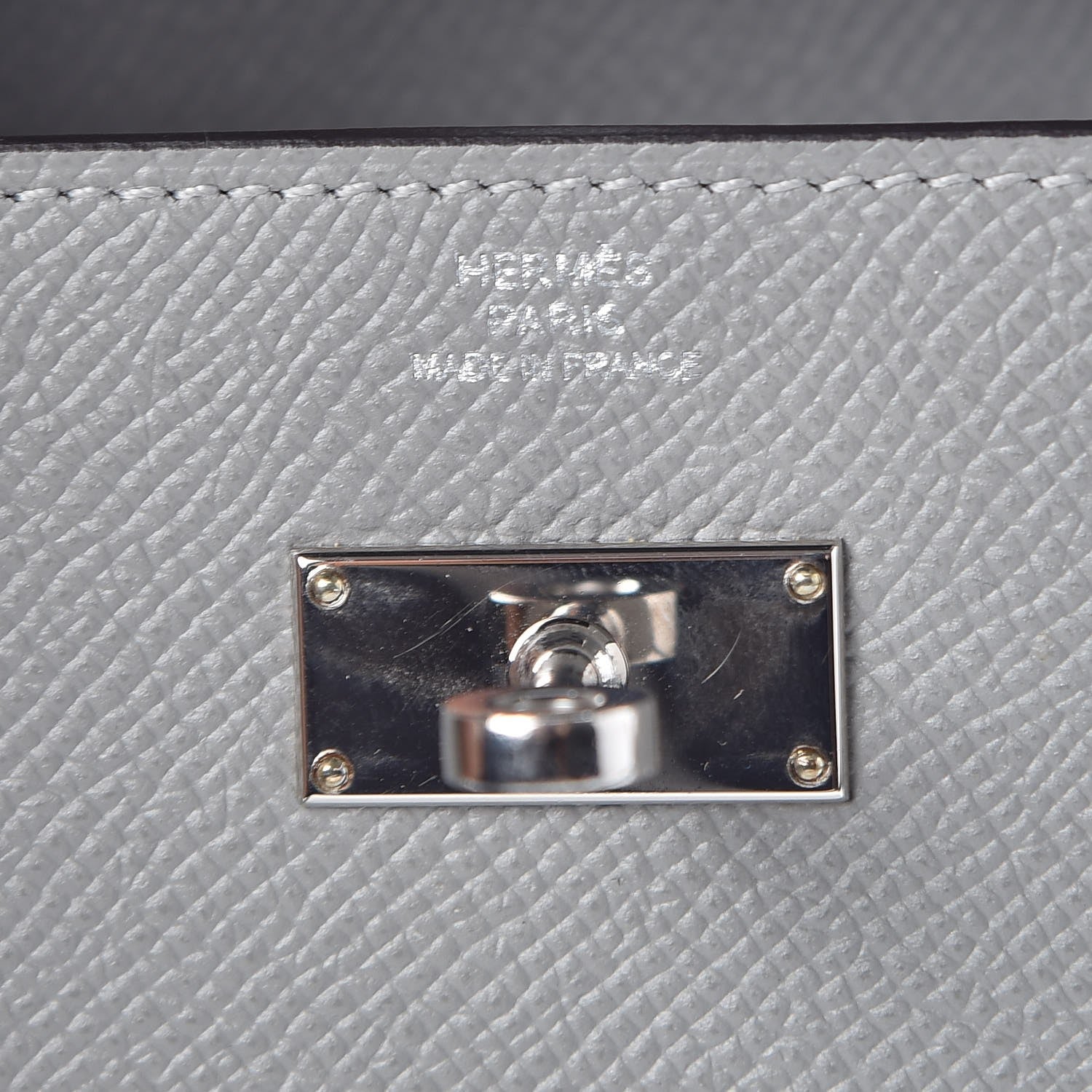 Hermes Epsom Kelly Longue Wallet Gris Mouette 6 of 8