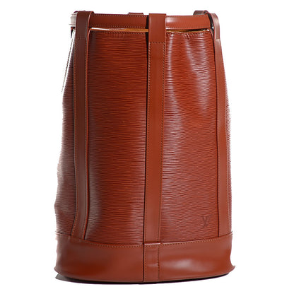 Louis Vuitton Epi Randonee PM Backpack Kenyan Fawn 1 of 6