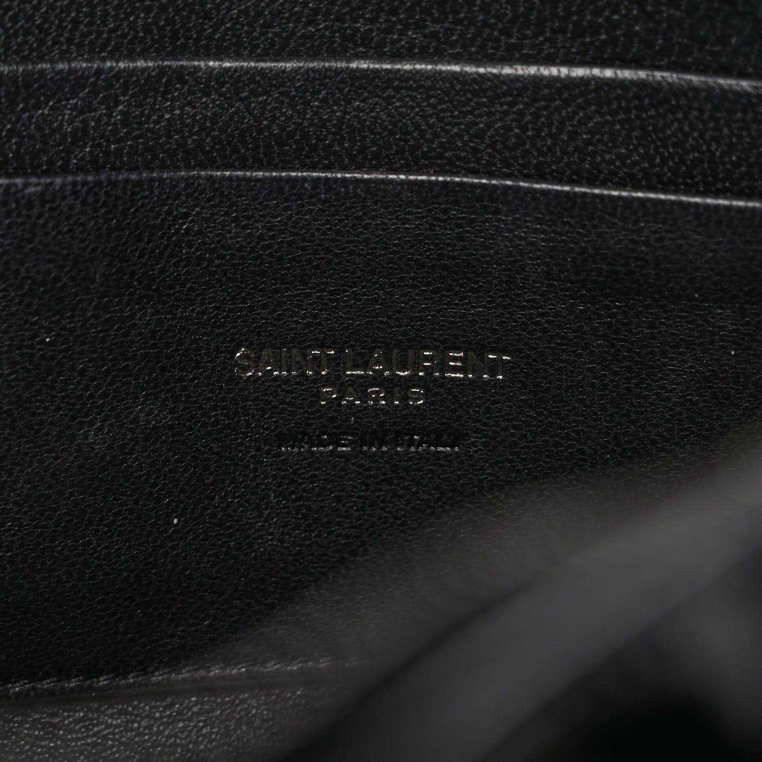 Saint Laurent Patent Calfskin Matelasse Monogram Mini Lou Camera Bag Black 6 of 9