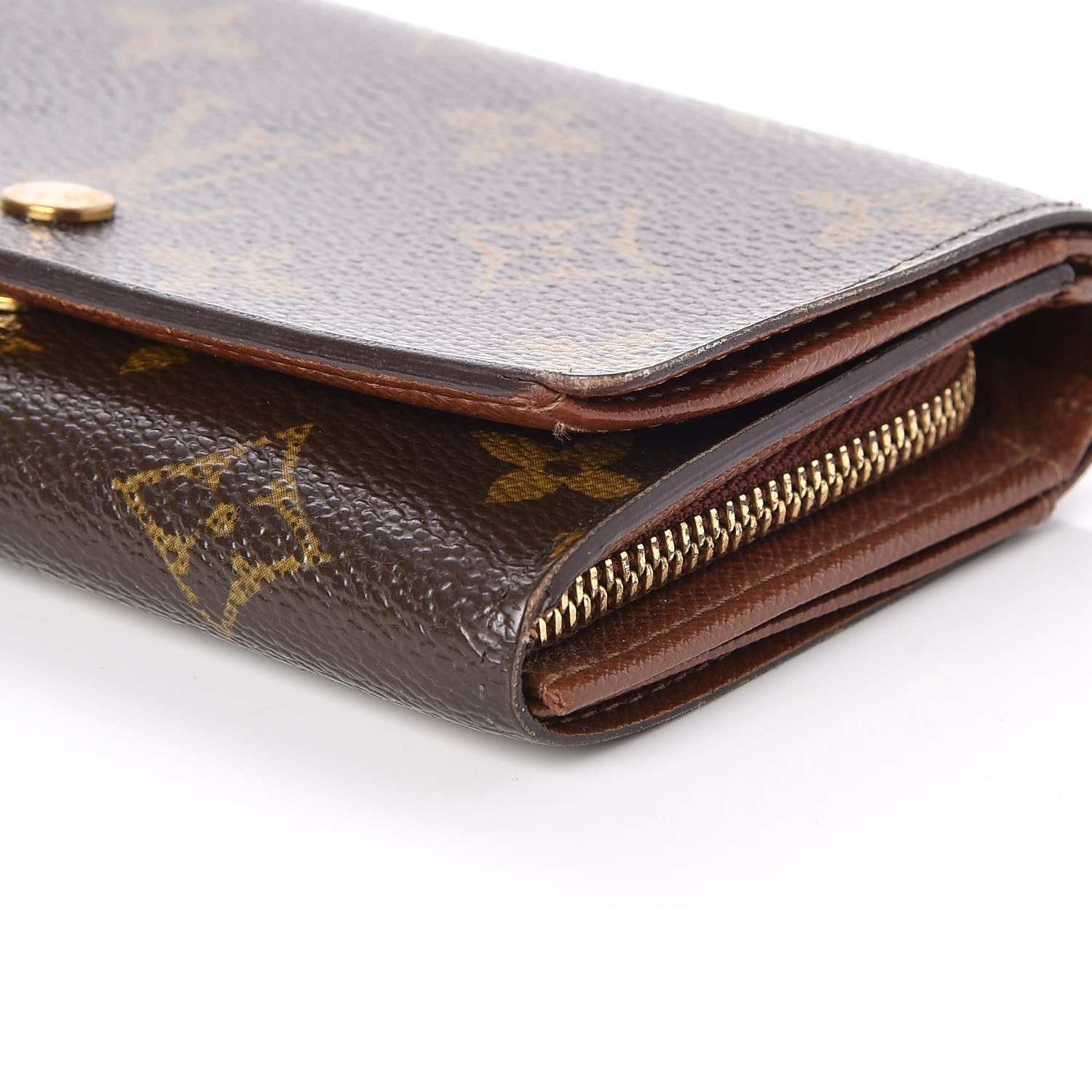 Louis Vuitton Monogram Porte-Monnaie Billets Tresor Wallet 9 of 10