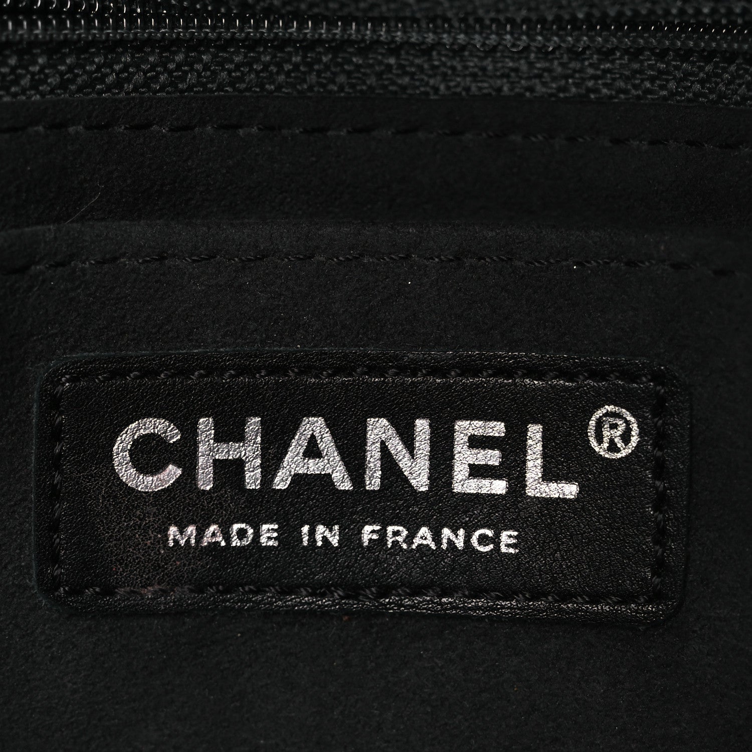 Chanel Lambskin Goat Fur Quilted Tibet Medium Flap Black 6 of 13