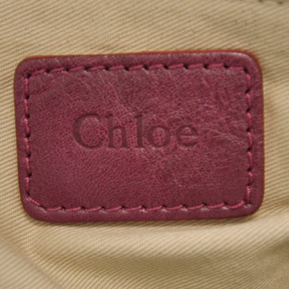 Chloe Calfskin Paraty Tote Purple 6 of 8