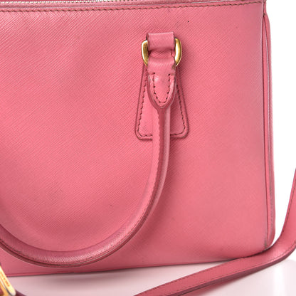 Prada Saffiano Small Galleria Double Zip Tote Tamaris 22 of 26