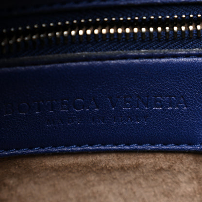 Bottega Veneta Nappa Intrecciato Maxi Veneta Hobo Baltic Blue 6 of 11