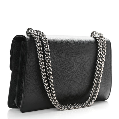 Gucci Pebbled Calfskin Small Dionysus Shoulder Bag Black 3 of 9
