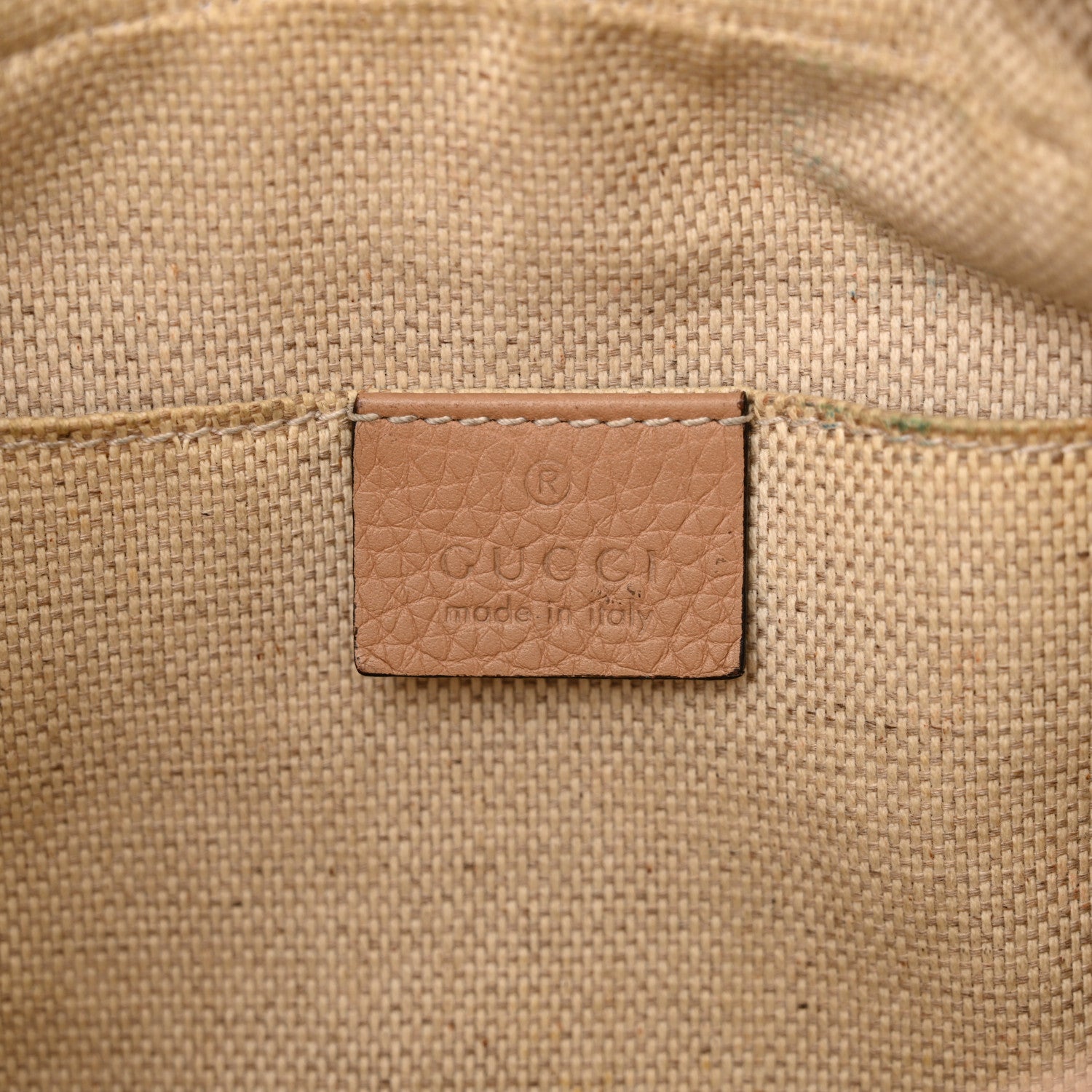 Gucci Pebbled Calfskin Small Soho Disco Bag Camelia 6 of 16