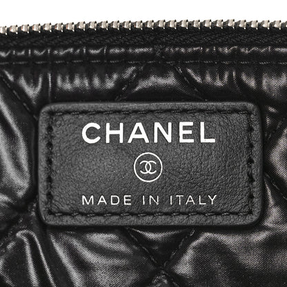 Chanel Metallic Calfskin Keyboard Pouch Black 6 of 9