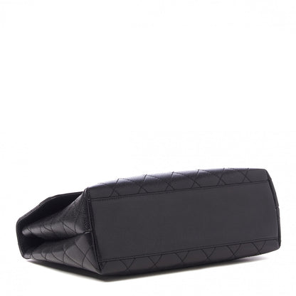 Chanel Caviar Quilted Jumbo Kelly Flap Black 4 of 10