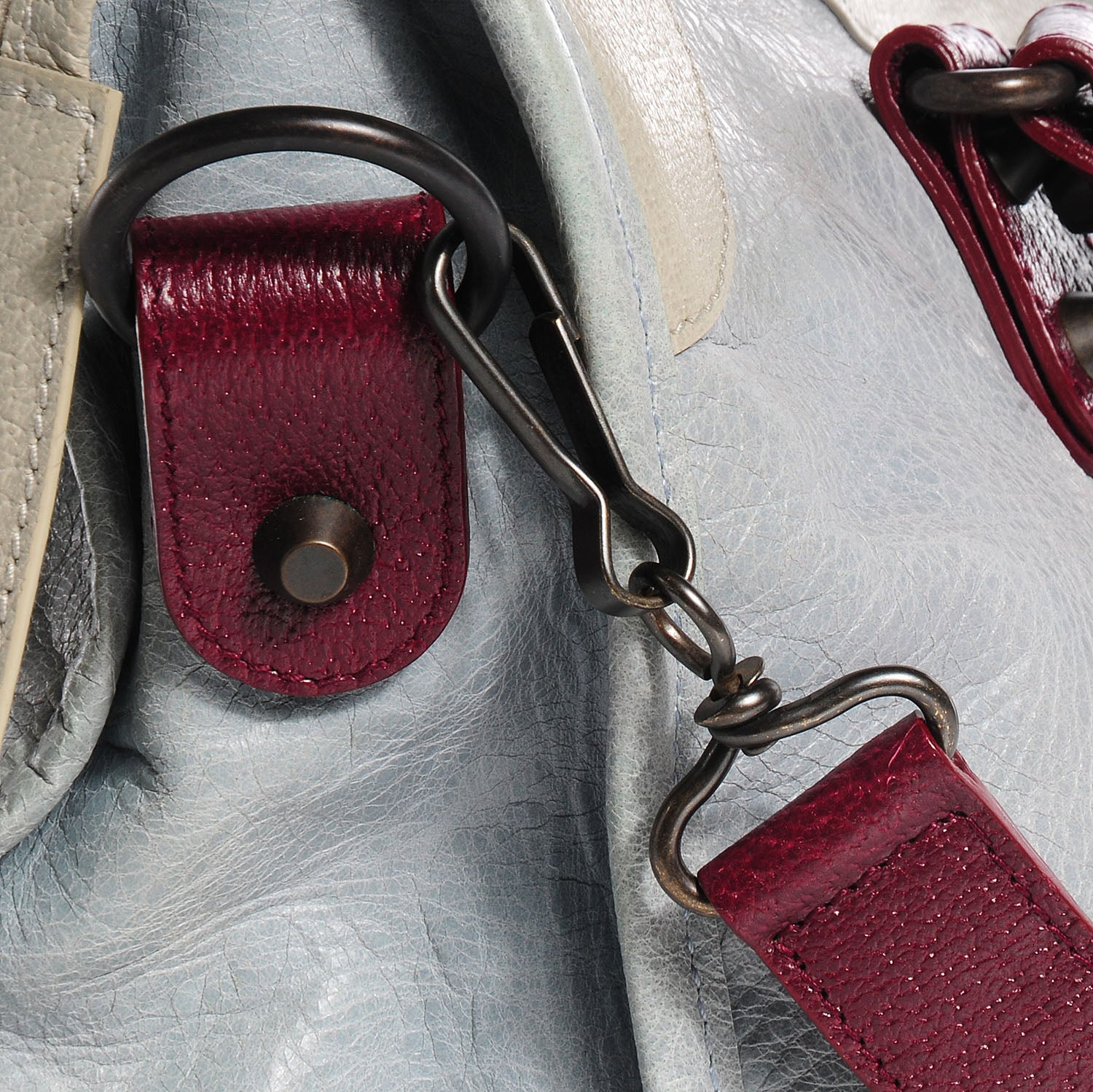 Balenciaga Agneau Tri-Color City Ciel 9 of 14